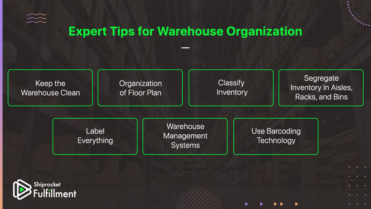 Tips for Organizing Warehouse Storage Space Shiprocket Fulfillment